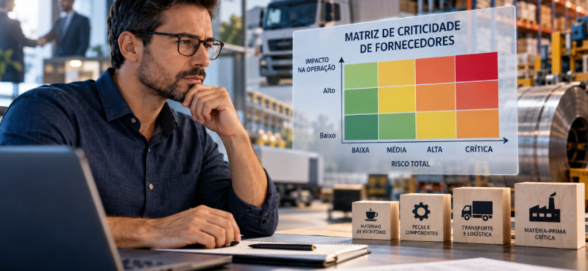 Matriz de criticidade de fornecedores: como criar e utilizar