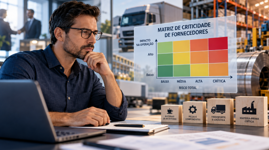 Matriz de criticidade de fornecedores: como criar e utilizar